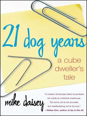 cover image of 21 Dog Years